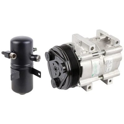 Para Ford Bronco F-150 F-250 & F-350 1994 1995 OEM Compressor AC com A/C Secador GAP - Imagem 1 de 3