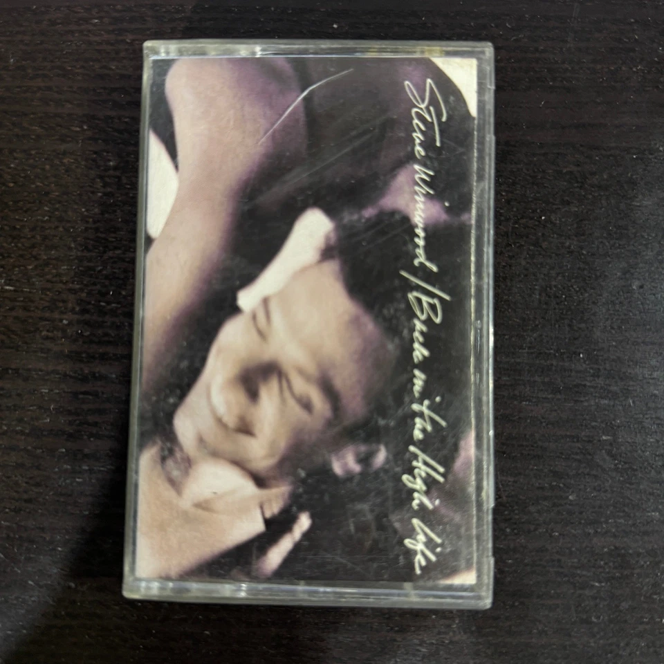 Steve Winwood Back in the High Life Pop Rock Cassette Tape Album Foto 1 de 4