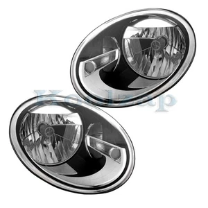 CAPA For 12-19 VW Beetle Halogen Headlight Headlamp Head Light w/Bulb PAIR SET - Bild 1 von 9