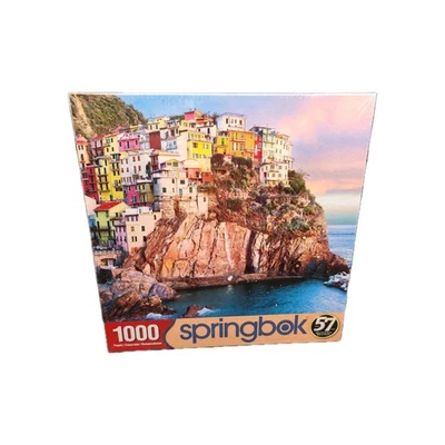 Springbok Cliff Hangers 1000 Piece Jigsaw Puzzle Sealed 24" X 30" New - Image 1 of 4