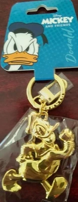 Disney Donald Duck Schlüsselanhänger Gold 3,9 Zoll schwer Sammlerstück gebraucht - Bild 1 von 4