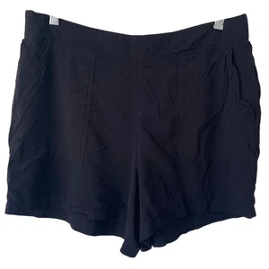 NEU WILDFOX schwarz fließend Bohemian Viskose Shorts Größe Large Küste Strand Boho - Bild 1 von 6