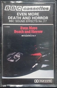 BBC Sound Effects No.27: Even More Death And Horror 1982 UK BBC Cassettes ZCM452 - Picture 1 of 7
