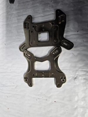 One Dollar No Reserve Used Rc Hpi Vorza Front Rear Shock Towers - Image 1 of 2