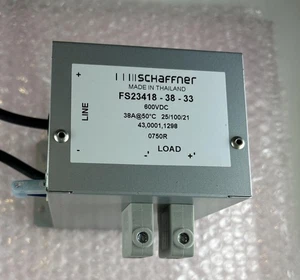 Schaffner FN 23418-38-33, Netzfilter, 600VAC, 50/60Hz, 38A - Bild 1 von 10