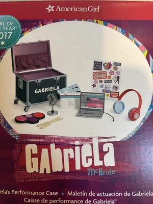 Estuche American Girl Gabriela Performance - Muchos Accesorios - Nuevo - Retirado Foto 1 de 3