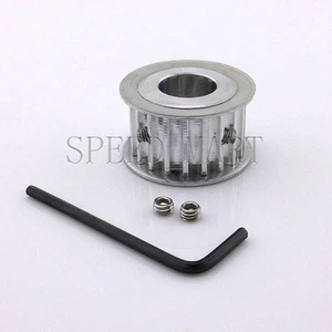 Puleggia Cinghia Distribuzione Alluminio 5M HTD5M 19 Denti 6mm Foro 16mm Larghezza Motore Passo - Foto 1 di 5