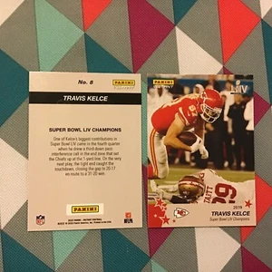 Travis Kelce #8 TE 2020 Panin Instant Chiefs Super Bowl LIV Champions 2019 - Picture 1 of 1