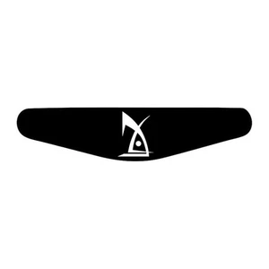Deus Ex - Play Station PS4 Lightbar Sticker Aufkleber schwarz - Picture 1 of 3
