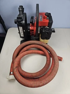 Homelite AP-125 1860GPH 2 Stroke Water Pump w/ Hose Tested Working Runs Great - Picture 1 of 18
