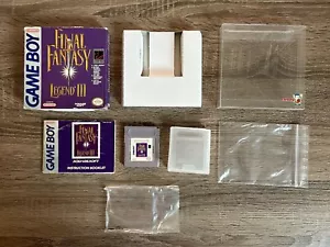 Final Fantasy Legend 3 III ~ Game Boy DMG US modulo + istruzioni - Foto 1 di 12