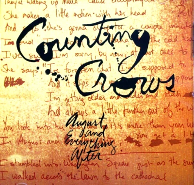 Counting Crows - August And Everything After - CD, VG - Image 1 of 2