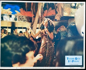 THANK GOD IT'S FRIDAY Original Movie Lobby Card Poster Donna Summer Disco Music - Picture 1 of 2