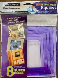 Fiskars Square Shape Templates - Picture 1 of 2