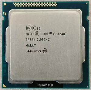 Intel Core i3-3240T 2.90GHz Dual-Core LGA 1155/Socket H2 3MB Processor CPU SR0RK - Picture 1 of 2