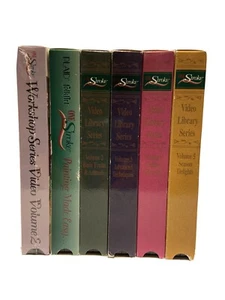 6 Donna Dewberry One Stroke Painting VHS Lot Video Library Series Basic Advanced - Picture 1 of 7