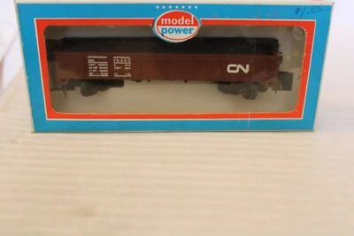 HO Scale Model Power 40' Gondola With Load, Canadian National, Brown, #70450 - Image 1 of 3