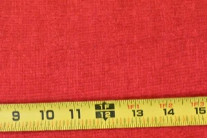 By 1/2 Yd, Red Burlap-Look Print, Keepsake, Jo-Ann, Hudson Ohio, B1421 - Picture 1 of 8