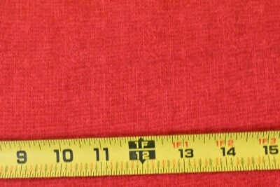 By 1/2 Yd, Red Burlap-Look Print, Keepsake, Jo-Ann, Hudson Ohio, B1421 - Image 1 of 4