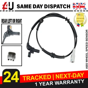 ABS SPEED SENSOR For PEUGEOT PARTNER CITROEN BERLINGO XSARA PICASSO 96-2011 REAR - Picture 1 of 3