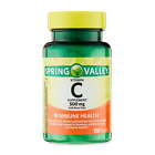Spring Valley Vitamin C With Rose Hips Supplement 500 Mg Tablets 100 Count