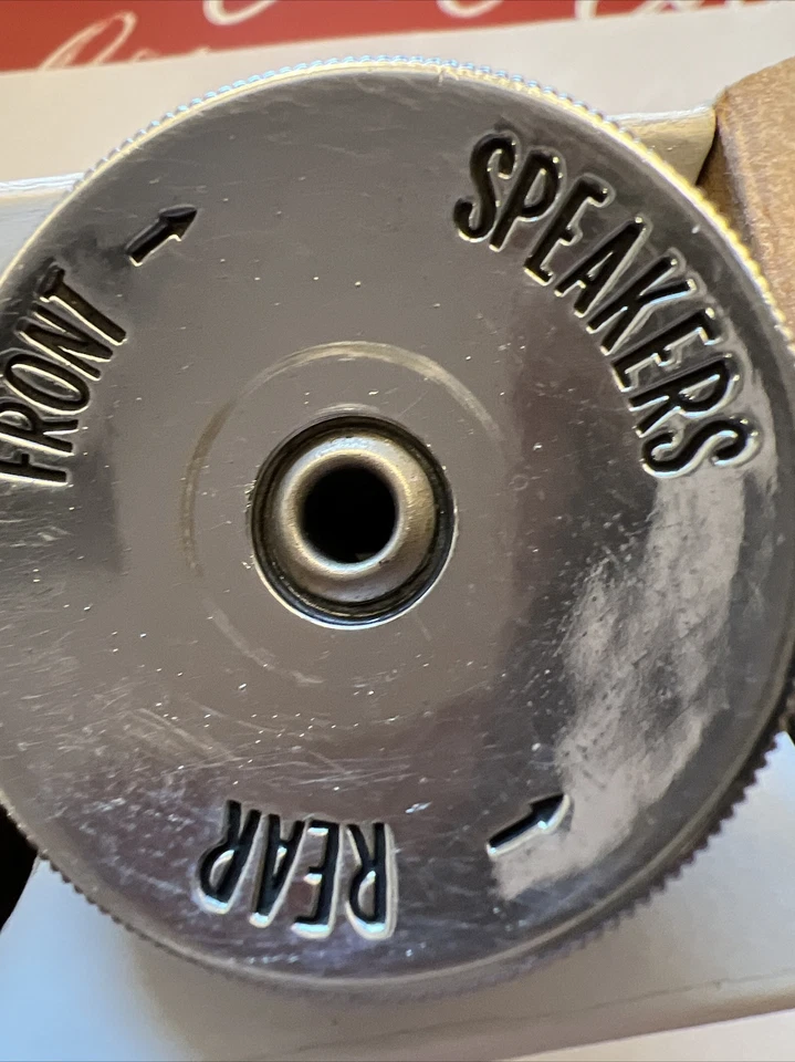 1967 Oldsmobile Cutlass Supreme AM/FM fader radio knob - Image 1 of 4