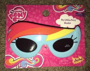 MY LITTLE PONY RAINBOW DASH 100% UV Shatter Resistant Costume Sunglasses NWT - Picture 1 of 2