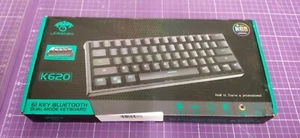 LEAVEN K620 Mechanische Gaming 62 Tasten Tastatur, Bluetooth (US)_0,9_6 - Bild 1 von 9