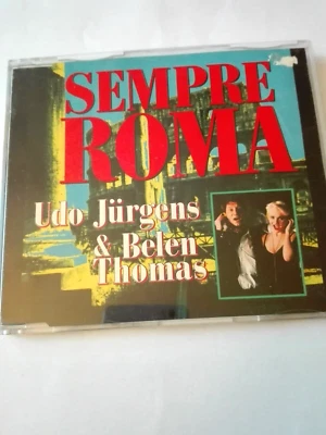 Udo Jürgens & Belen Thomas - Sempre Roma; Orig.Single CD 1990; Sehr gut - Bild 1 von 2
