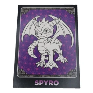 Topps Skylanders Giants Card 2012 Spyro C4 - Colour Me In (3) - Picture 1 of 7