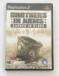 Brothers in Arms: Earned in Blood (Sony PlayStation 2, 2005) komplett mit Handbuch - Bild 1 von 6
