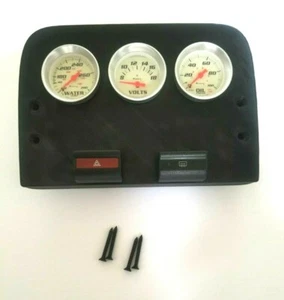 Air AC Vent Delete Panel Bezel Gauge Pod for Nissan Silvia S14 240sx 3 gauge 2sw - Imagen 1 de 6