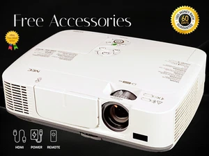 3100 ANSI 3LCD Projector Bright Colour 4K Input Support HDMI w/Accessories - Picture 1 of 11