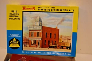 AHM Minikits HO Scale Building Kit 5819:298 - Ramsey Journal Bldg. - Unassembled - Picture 1 of 5