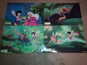 4x Vintage 1991 Fern Gully The Last Rainforest Green Giant Placemats 18"x12" - Picture 1 of 10