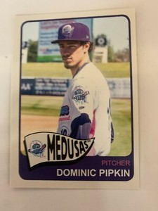 Dominic Pipkin Card 2019 Lakewood Medusas Team Card