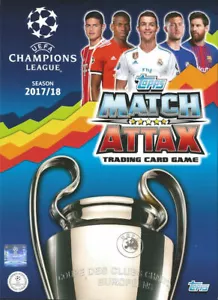 A CHOISIR TO CHOOSE YOUR CARDS TOPPS MATCH ATTAX CHAMPIONS LEAGUE 2018 - Imagen 1 de 107
