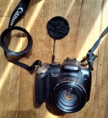 CANON POWER SHOT SX20 КАМЕРА РАБОТАЕТ, НО ФОКУС ПЛОХО ОТЛИЧНО ПОДХОДИТ НА ЗАПЧАСТИ БЕЗ КАРТЫ - Изображение 1 из 4