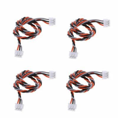 4 X Spektrum AR6210 AR8000 AR9020 Remote Receiver Extension Cable 18CM - Image 1 of 2