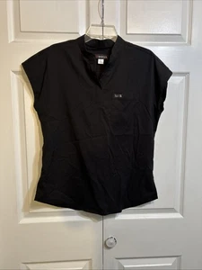 koi basics Scrub Top Size S Small Women’s Black Short Sleeves - Picture 1 of 9