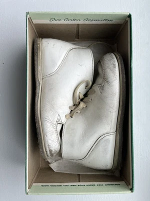 Bebé pequeño STRIDE RITE vintage años 70 talla 6 cuero flexible - con caja original Foto 1 de 4