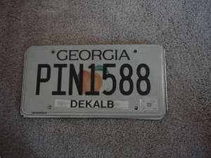 GEORGIA PEACH * NUMMERNSCHILD KAUFEN SIE ALLE STAATEN HIER KOSTENLOSER VERSAND - Bild 1 von 1