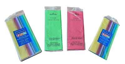 Lot ArtMinds Bleeding Art Tissue + Hallmark Tissue Packs Mixed Colors Sealed - Image 1 of 4