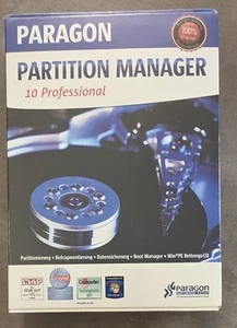 Paragon - Partition Manager 10 Professional - Deutsch - NEUWARE - Bild 1 von 3