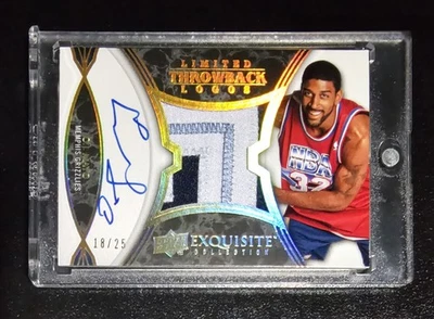 2008 Exquisite Limited Logos Throwback Oj Mayo Patch Auto RC RPA Rare! - Image 1 of 2