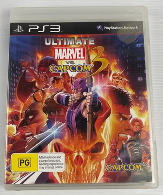 Ultimate Marvel Vs Capcom 3 - Playstation 3 (PS3) Complete With Manual - Image 1 of 4