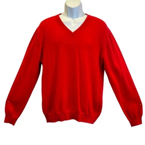 Suéter Joseph & Lyman 100 % cachemir cuello en V talla mediana - Imagen 1 de 4