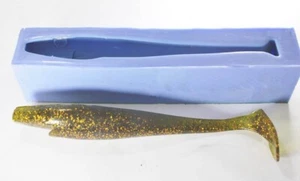 23 cm Cola de Paleta de Cerdo Plástico Suave Señuelo Top Verter Molde, - Imagen 1 de 2