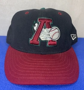 VINTAGE Altoona Curve 100% Wool Hat 90’s Cap 7 5/8 Fitted MiLB New Era 59/50 - Picture 1 of 10