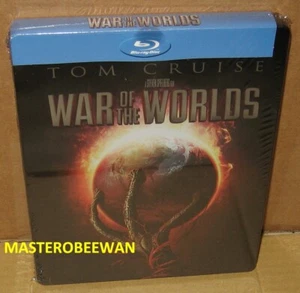 War Of The Worlds - Tom Cruise Steelbook (Blu-Ray, 2014) New Sealed Region Free - Picture 1 of 2